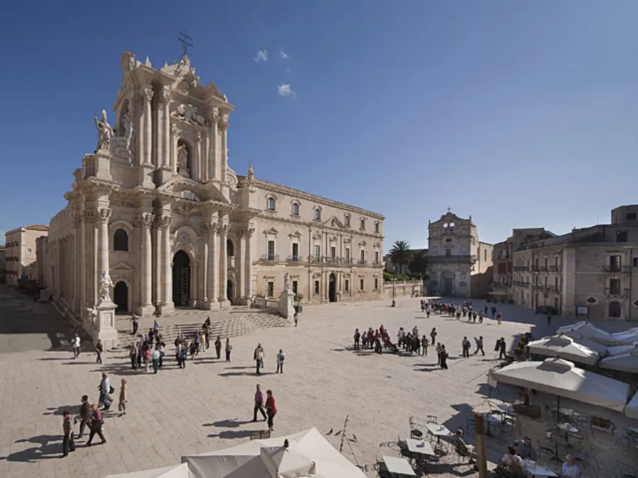 Piazza Duomo a Siracusa